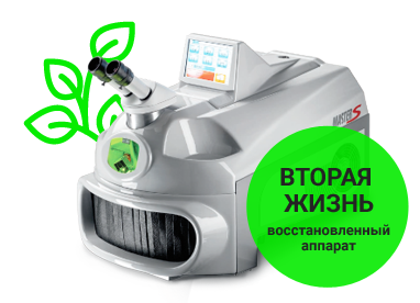 Восстановленный аппарат Elettrolaser